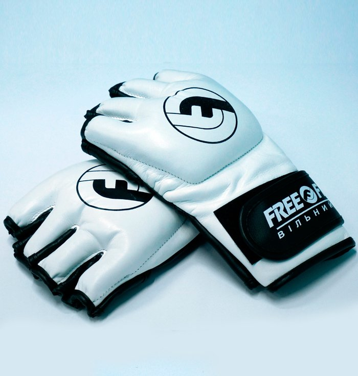 Перчатки MMA Free-Fight Gloves White