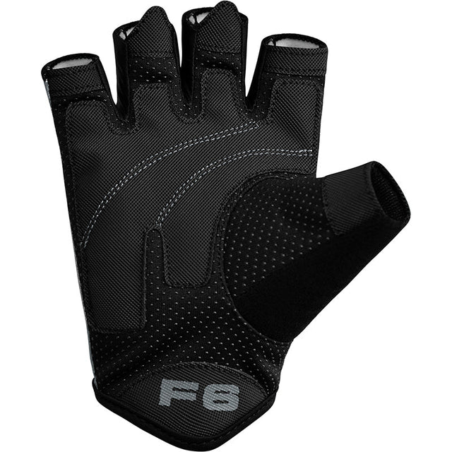 Рукавички для спортзалу RDX F6 Fitness Gym Gloves Grey фото