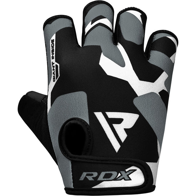 Рукавички для спортзалу RDX F6 Fitness Gym Gloves Grey оригінал