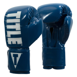 Боксерські рукавиці Title Boxing Inferno Intensity Elastic Training Gloves Blue White