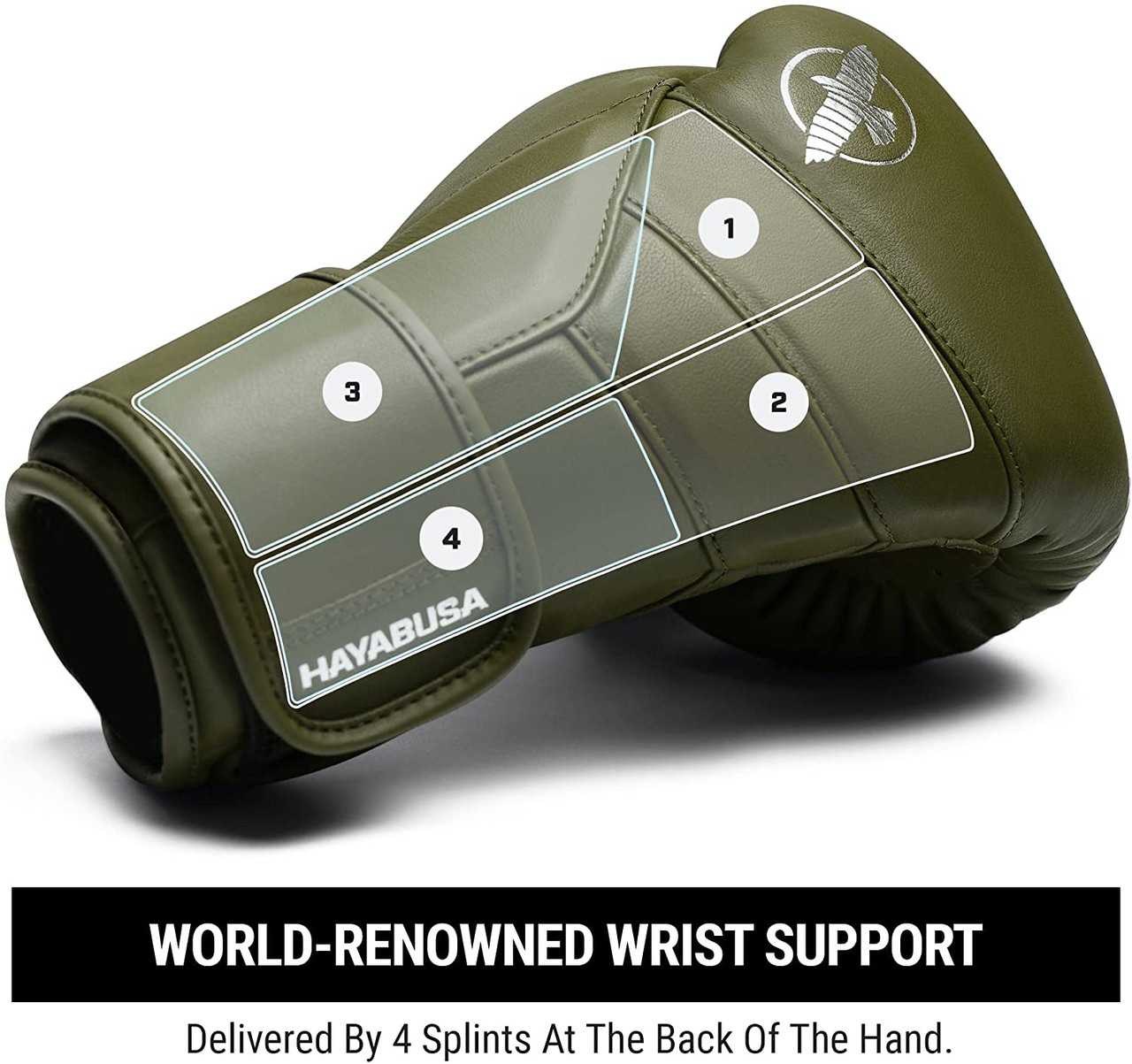 Боксерские перчатки Hayabusa T3 Kanpeki Boxing Gloves Olive Green оригинал