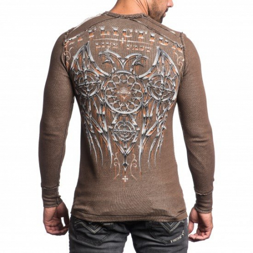 Двусторонняя термалка Affliction Royal Lord Chrome Thermal ціна