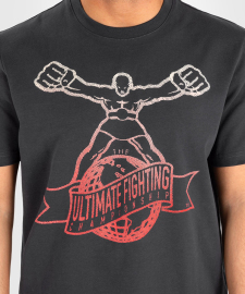 Футболка UFC Venum Ulti-Man T-Shirt Grey Red фото