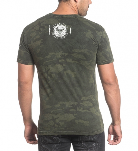 Двухсторонняя футболка Affliction Jungle T-Shirt фото