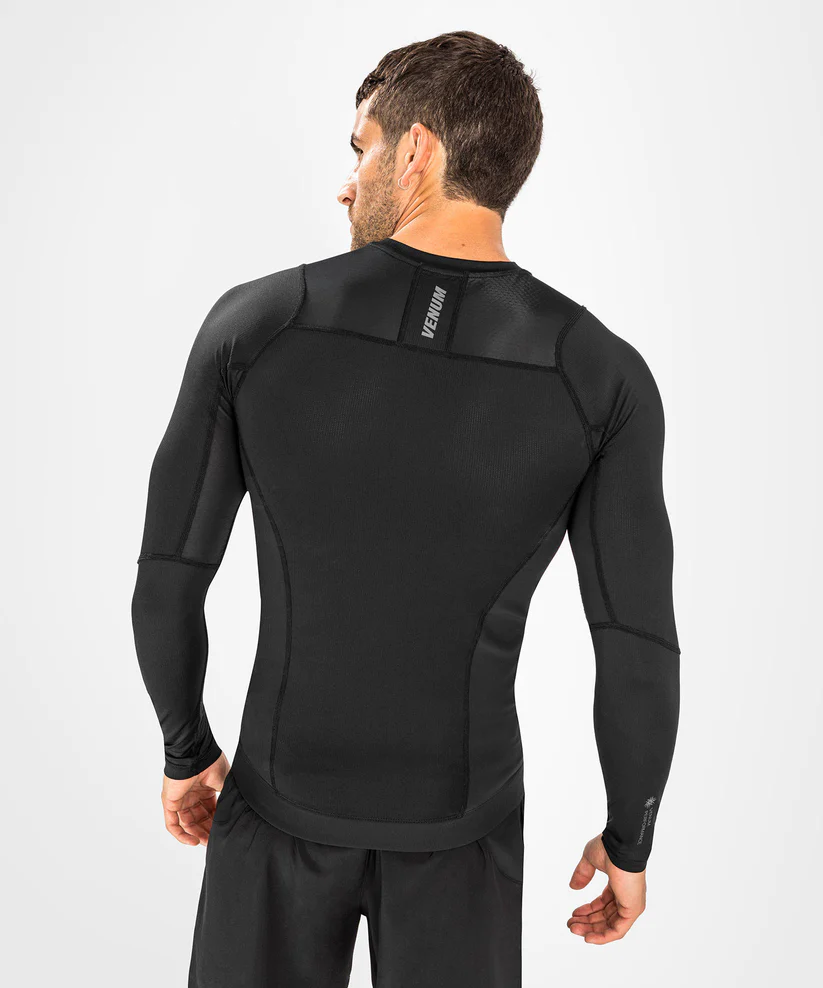 Рашгард Venum G-Fit Air Rashguards Longsleeve - Black   цена