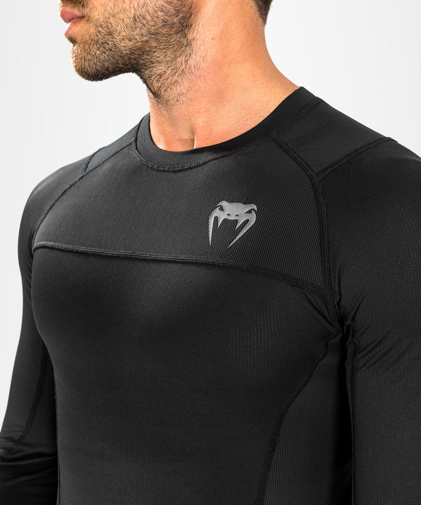 Рашгард Venum G-Fit Air Rashguards Longsleeve - Black   купить