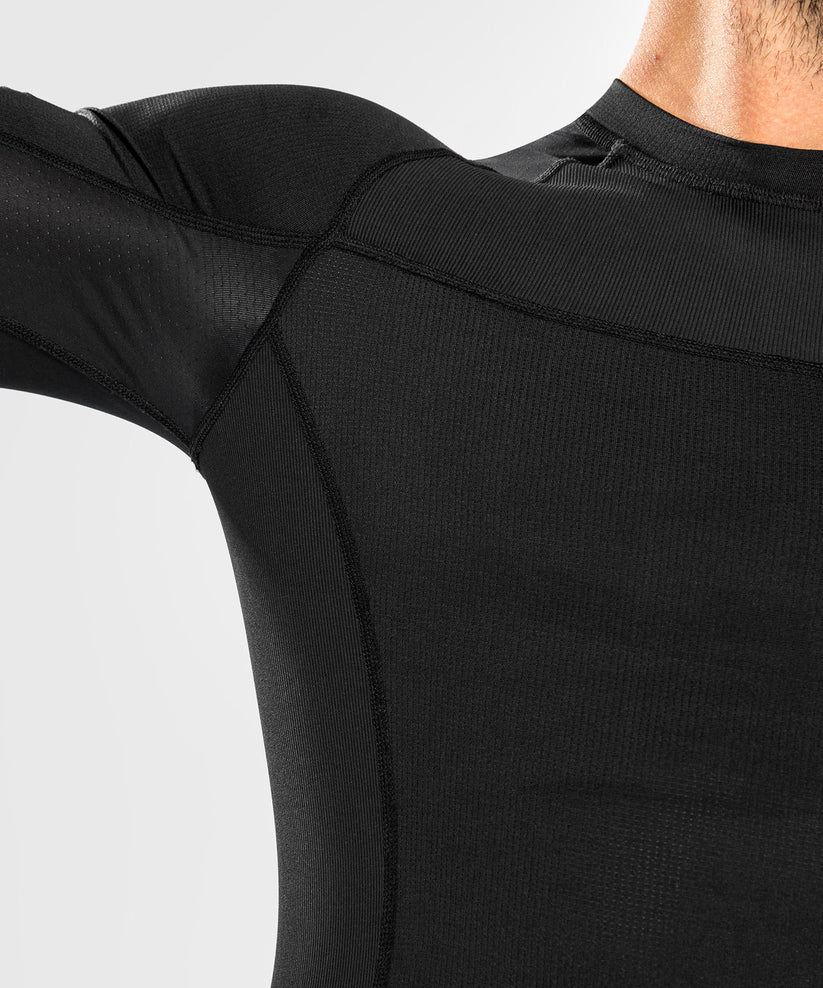 Рашгард Venum G-Fit Air Rashguards Longsleeve - Black   оригинал