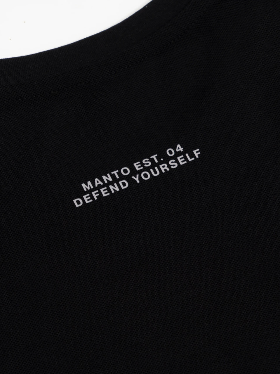 Футболка MANTO Varsity 25 black onyx оригінал