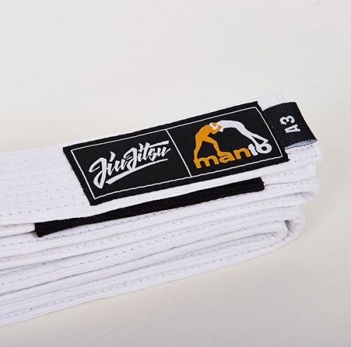Пояс для кимоно MANTO Belt BJJ White купити
