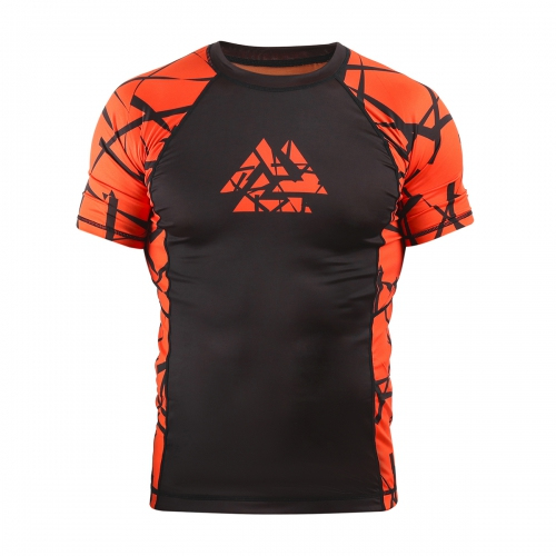 Рашгард Peresvit Rival Rashguard Orange Shortsleeve цена