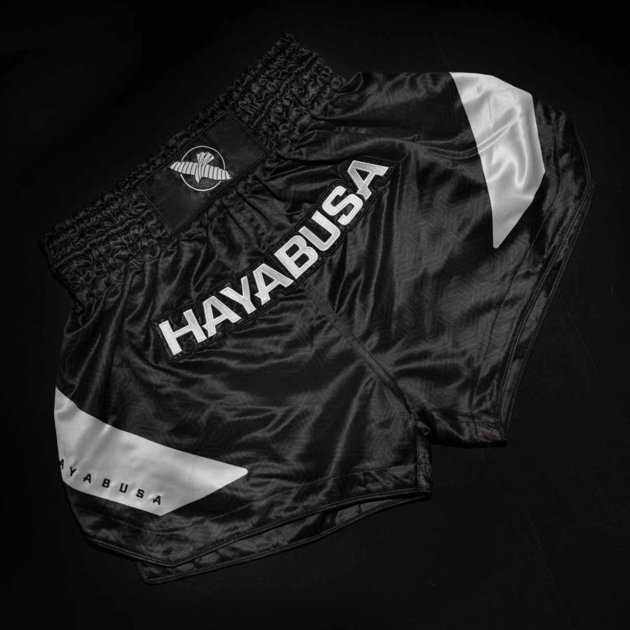 Шорти для тайського боксу Hayabusa Core Muay Thai Shorts Black ціна