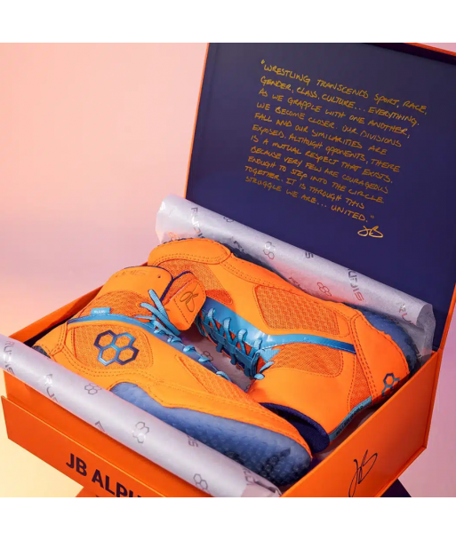 Rudis Jordan Burroughs Alpha 2.0 Wrestling Shoes United Orange cost