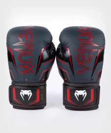 Боксерские перчатки Venum Elite Evo Boxing Gloves - Navy Black Red, Фото № 2
