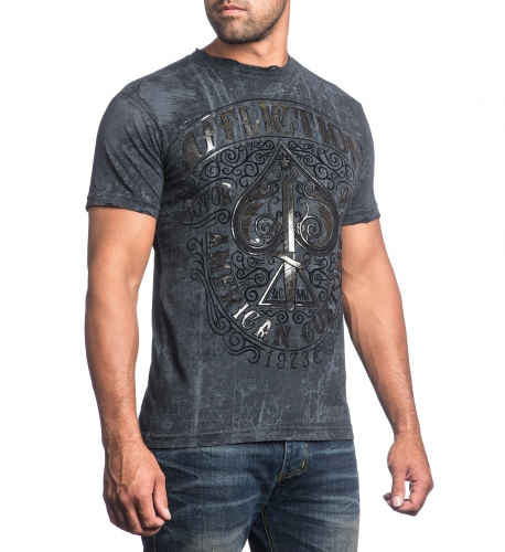 Affliction Death Spade Black T-Shirt price