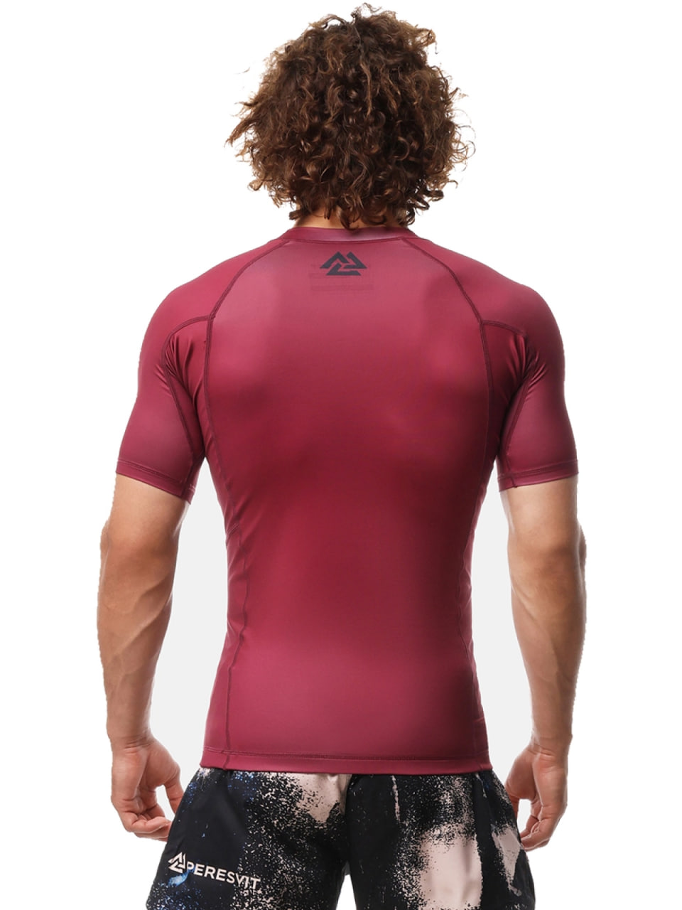 Peresvit Core Rashguard Short Sleeve Dark Red photo