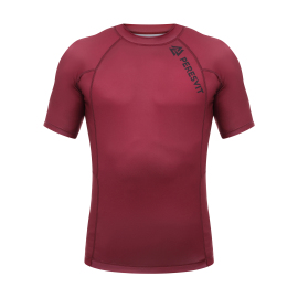 Рашгард Peresvit Core Short Sleeve Dark Red
