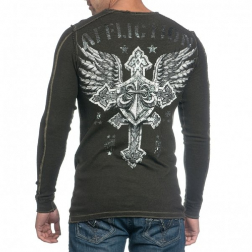 Двусторонняя термалка Affliction Everlast Reversible Tee фото