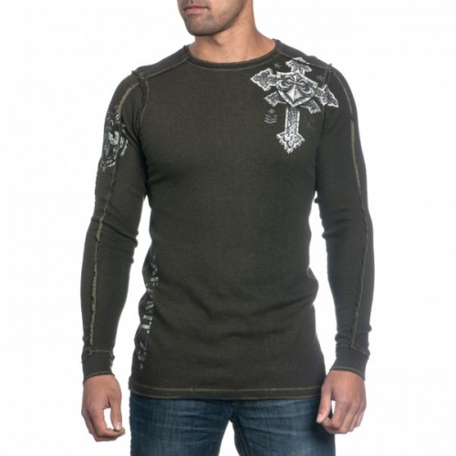 Двусторонняя термалка Affliction Everlast Reversible Tee цена