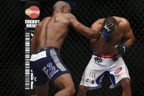 Jaco Vale Tudo Long Fight Shorts - Navy/Silverlake original