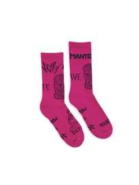 Носки MANTO Socks Arte Suave Pink, Фото № 2