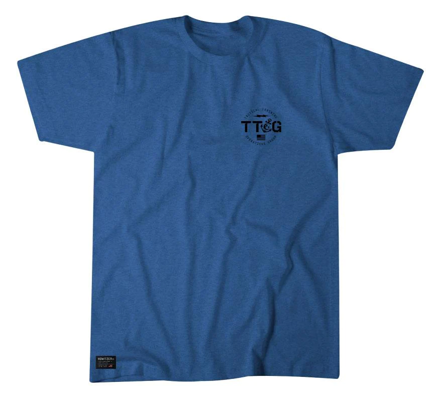 Howitzer TTOG Scream Shortsleeve Tee Electric Blue Heather T-shirt buy
