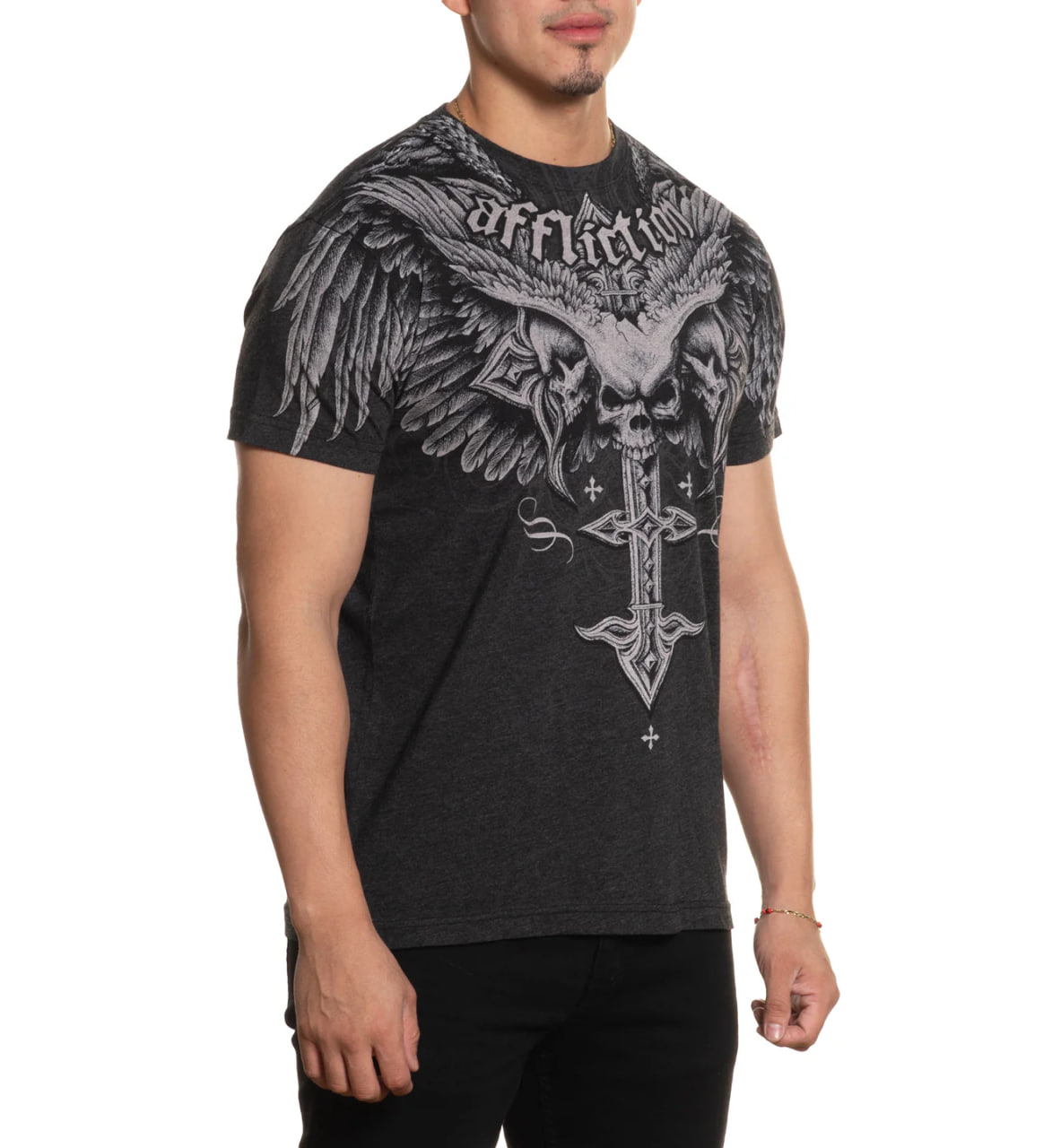 Футболка Affliction Death Eyes Tee Black купити