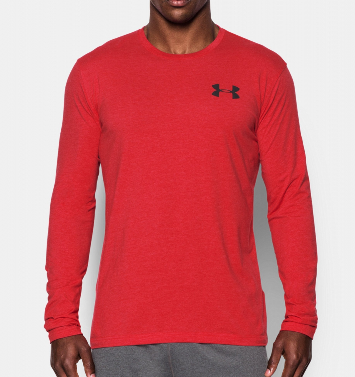 Лонгслив Under Armour Vertical Wordmark Long Sleeve T-Shirt Red