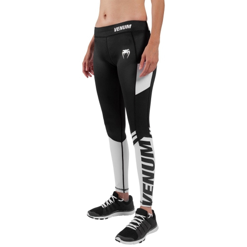 Жіночі легінси Venum Power 2.0 Leggings Black White купити