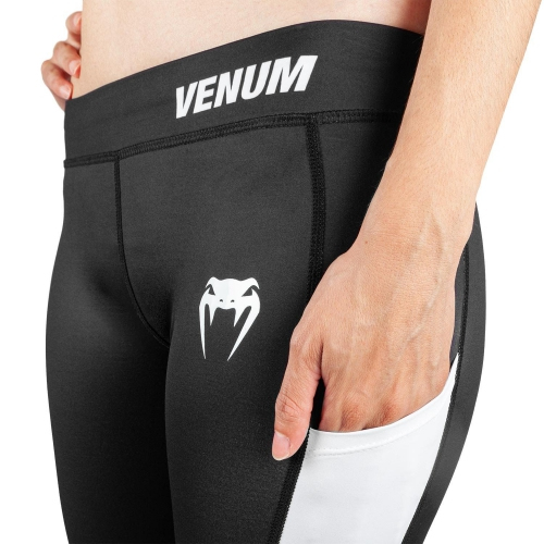 Жіночі легінси Venum Power 2.0 Leggings Black White де купити