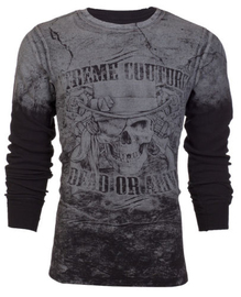 Термалка Xtreme Couture Dead Or Alive Thermal Gray