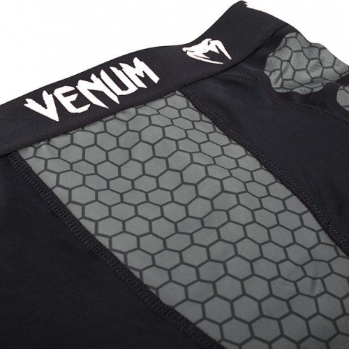 Компрессионные шорты Venum Absolute Compression Shorts Black Grey размер