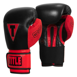 Боксерские перчатки Title Boxing All Heart Bag Gloves 2.0 Black Red