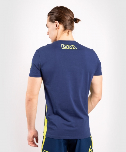 Футболка Venum Origins T-shirt Loma Edition Blue Yellow фото