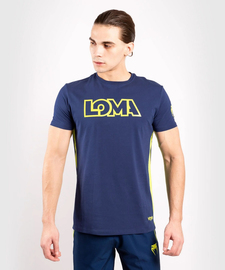 Футболка Venum Origins T-shirt Loma Edition Blue Yellow