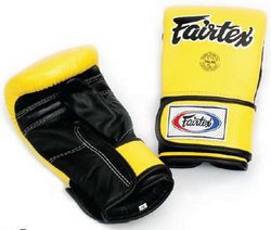 Cнарядные перчатки Fairtex TGT7 Cross Trainer Yellow