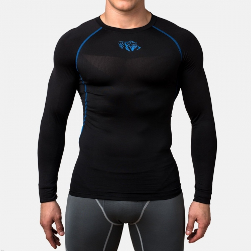 Компресійна футболка Peresvit Air Motion Black Blue Long Sleeve ціна