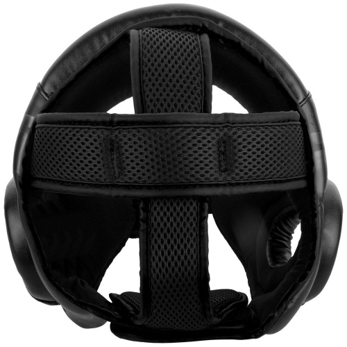 Шлем Venum Challenger Open Face Headgear Black/Black розмір