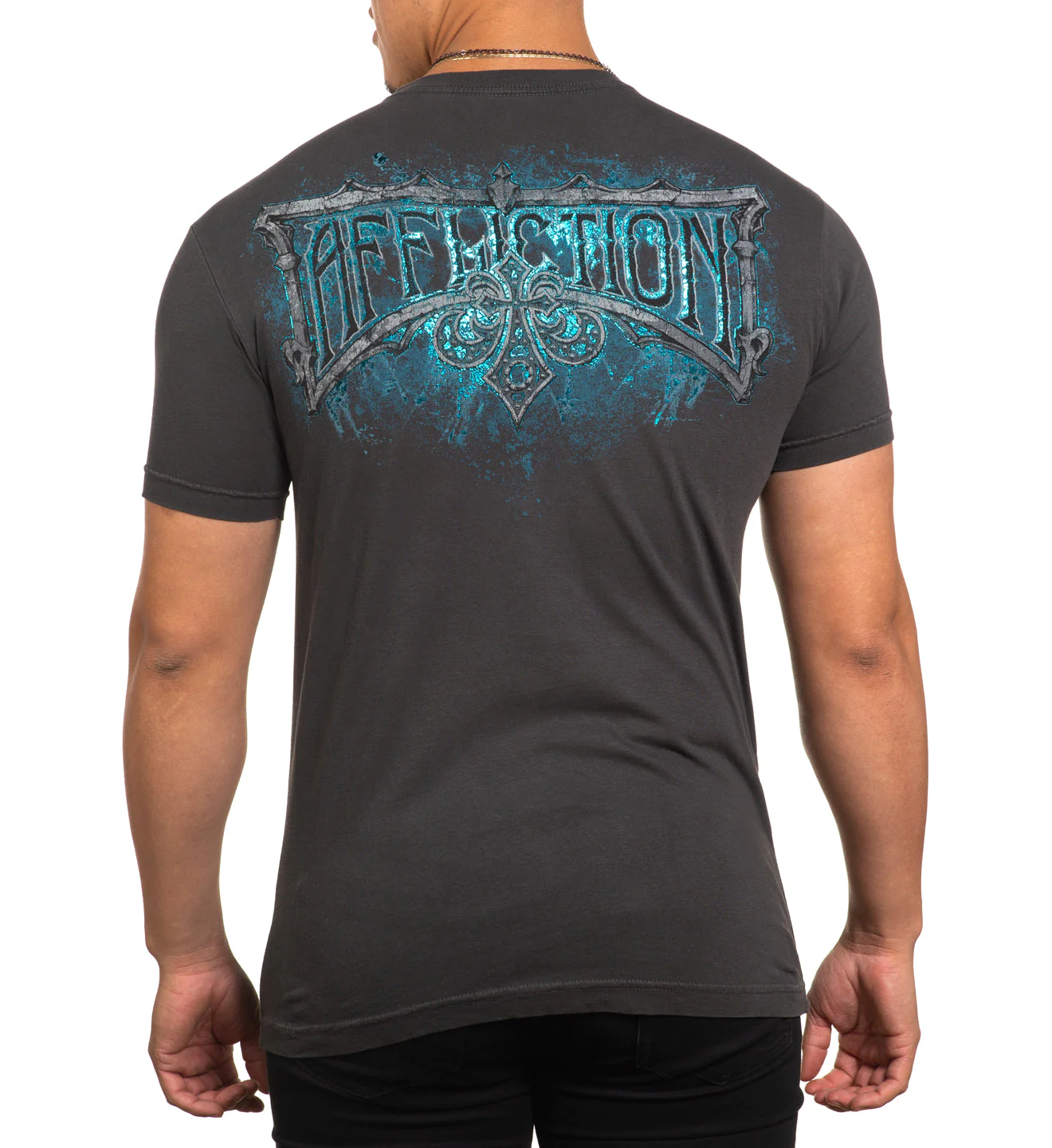 Футболка Affliction Pillar Of Souls A25823 Vtg.Black Pigment Dye купити