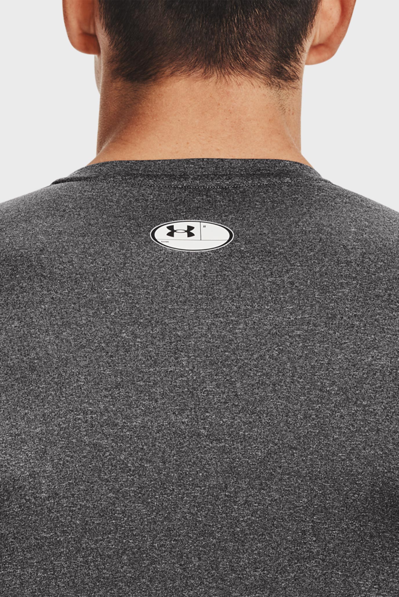 Мужская футболка с длинным рукавом Under Armour HG Armour Comp Longsleeve Grey цена