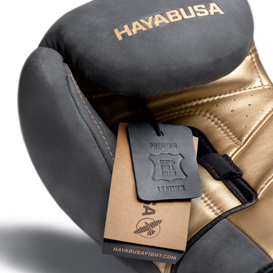 Hayabusa T3 LX Boxing Gloves Obsidian Gold price