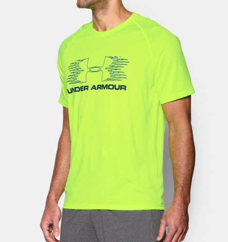 Футболка Under Armour Sportstyle T-Shirt Fuel Green купити