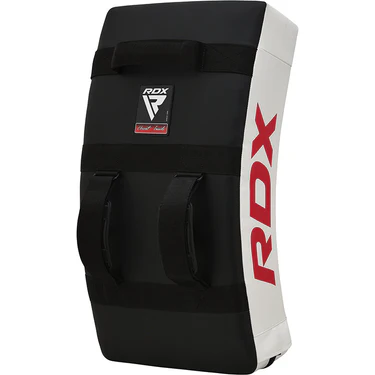 Маківара RDX T1 Curved Kick Shield with Nylon Handles White\Black ціна