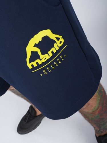 MANTO Cotton Shorts 04 Navy Blue price
