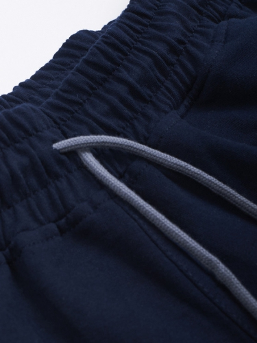 MANTO Cotton Shorts 04 Navy Blue photo