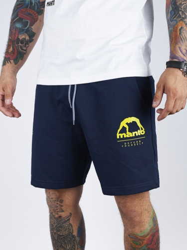 MANTO Cotton Shorts 04 Navy Blue original