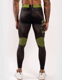Компрессионные штаны Venum Boxing Lab Black Green, Фото № 2