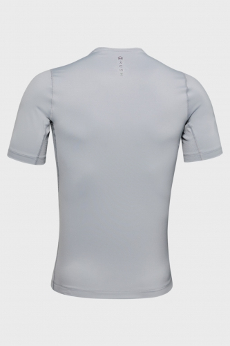 Компрессионная футболка Under Armour HeatGear Rush Compression Short Sleeve Grey фото