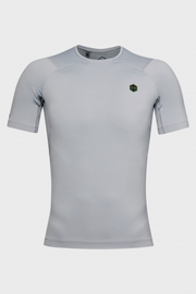 Компрессионная футболка Under Armour HeatGear Rush Compression Short Sleeve Grey, Фото № 3