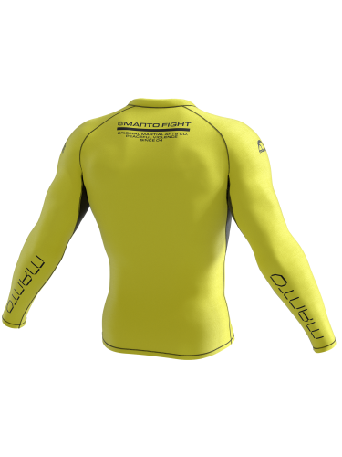 Рашгард MANTO Long Sleeve Rashguard Future Yellow купить