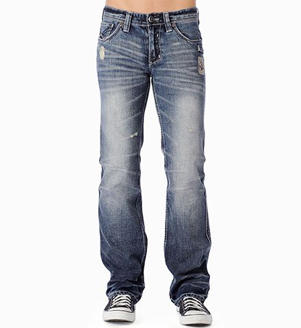 Affliction Cooper Struggle Skewed Flap jeans buy